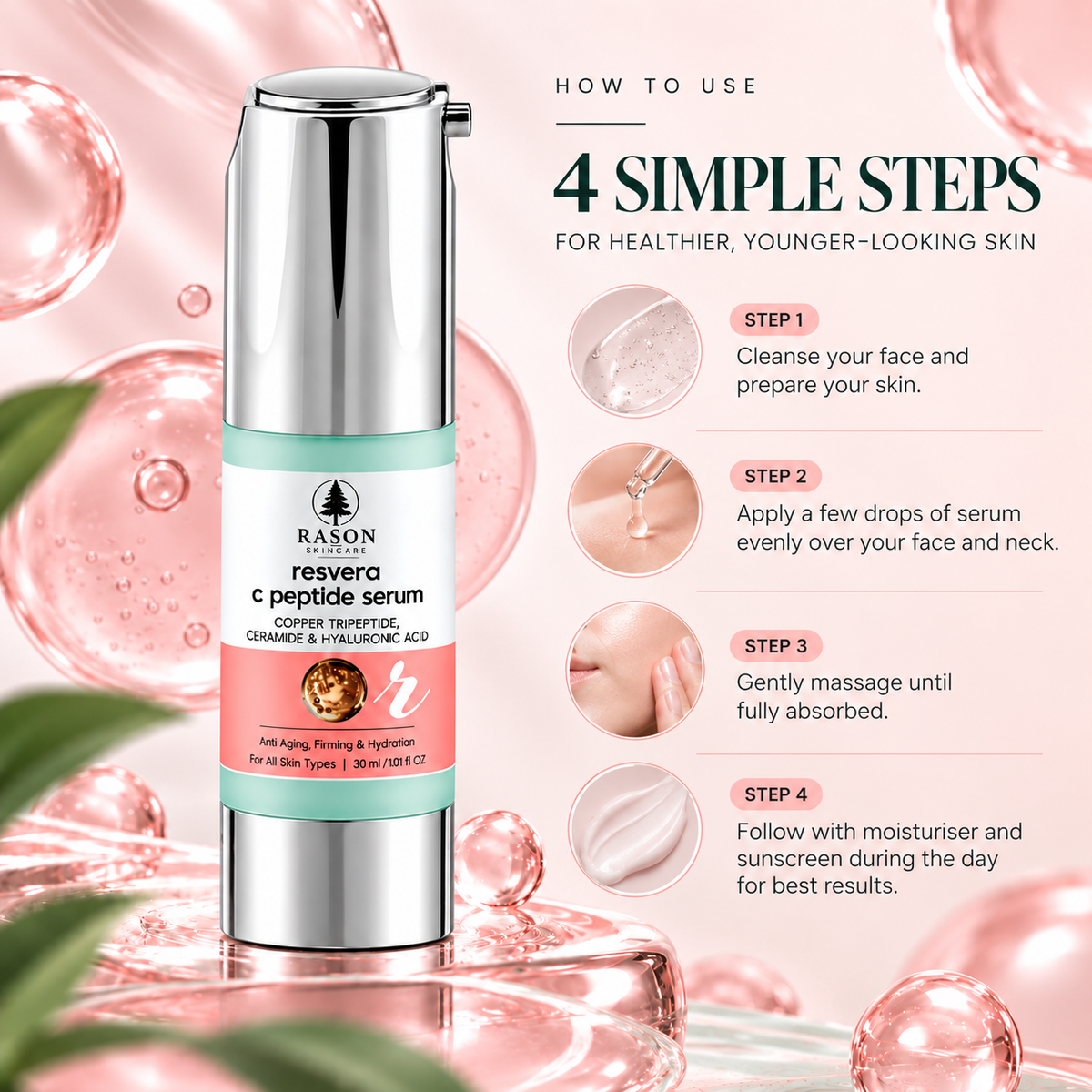 Resvera C.Peptide Serum
