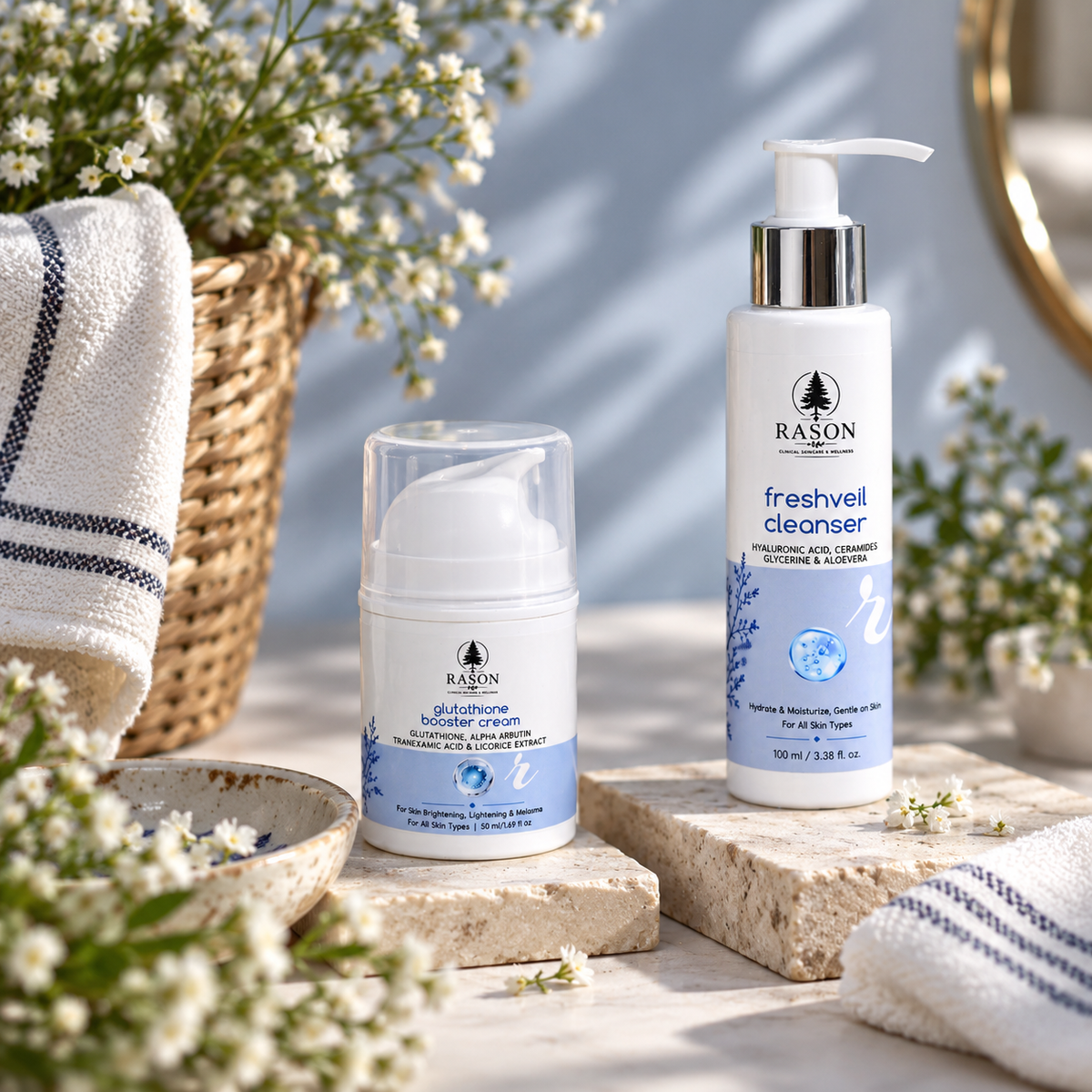 Hydration & Brightening Skincare Combo