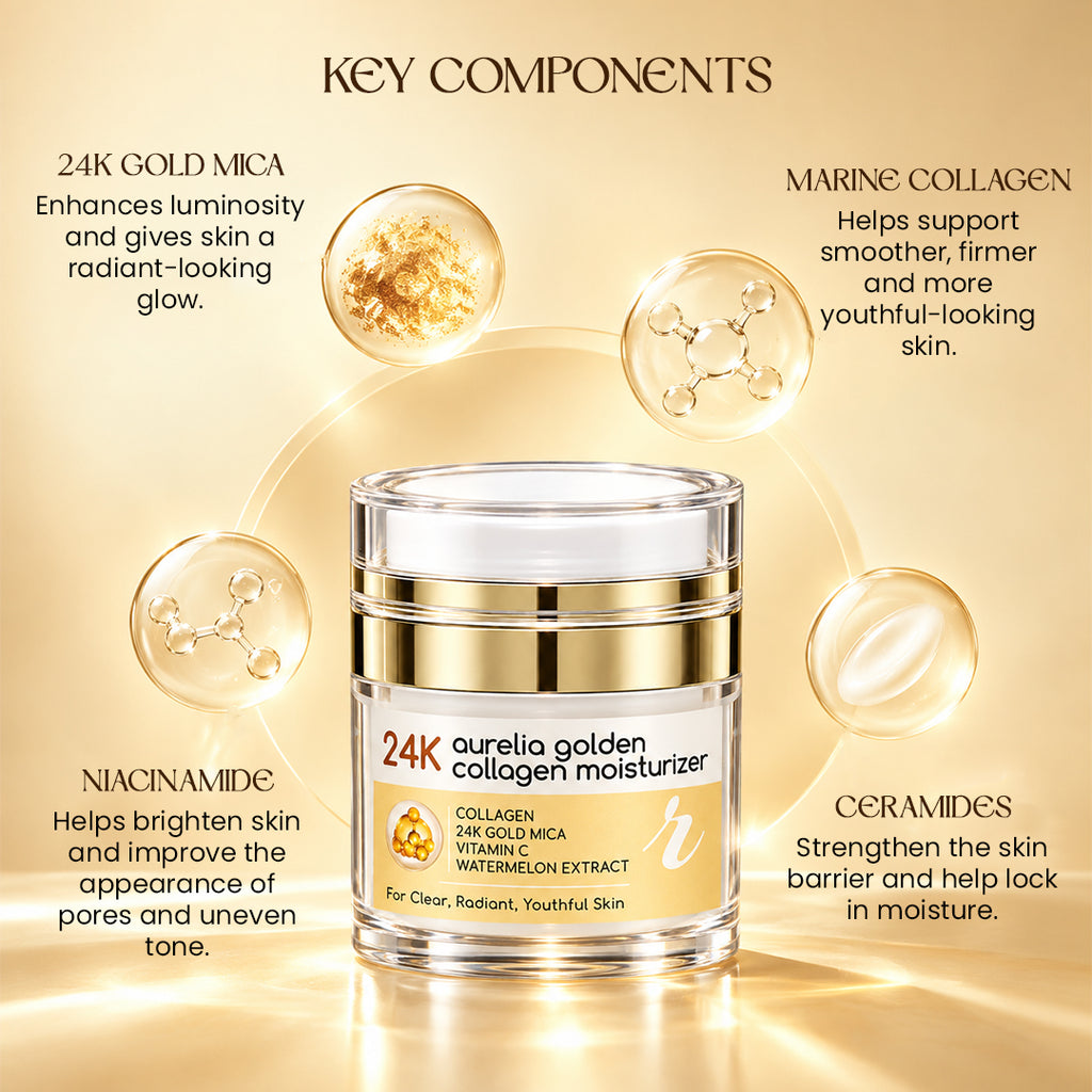 24K Aurelia Golden Collagen Moisturizer