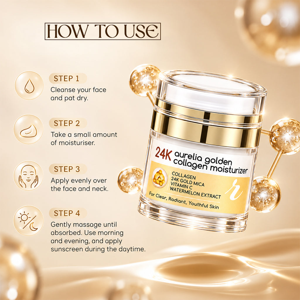24K Aurelia Golden Collagen Moisturizer